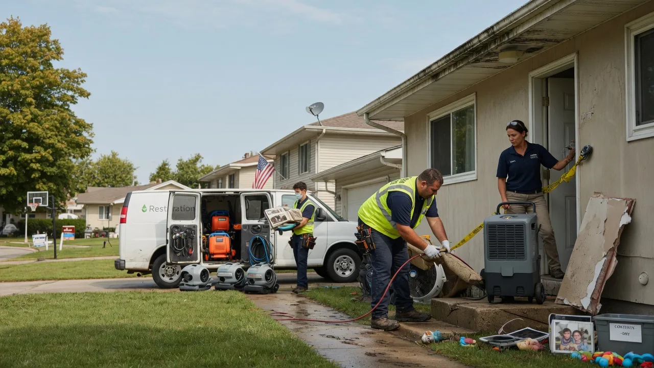 Water Damage Restoration in Van Orin, IL near me